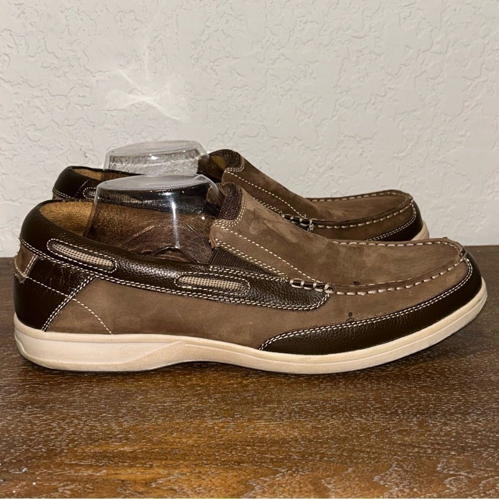 Florsheim Lakeside Moc Toe Slip On Loafer Shoes - Picture 4 of 10